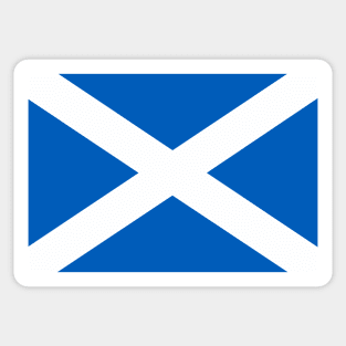 Scotland National Flag St Andrew's Cross Blue & White Saltire Sticker